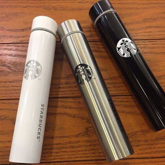 Starbucks Anti Wolf Insulated Slim Bottle/Travel Friendly Steel Bottle