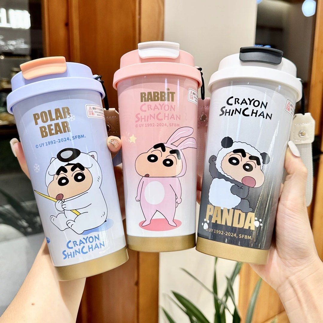 Creative Shinchan Tumbler | Insulated Steel Sipper