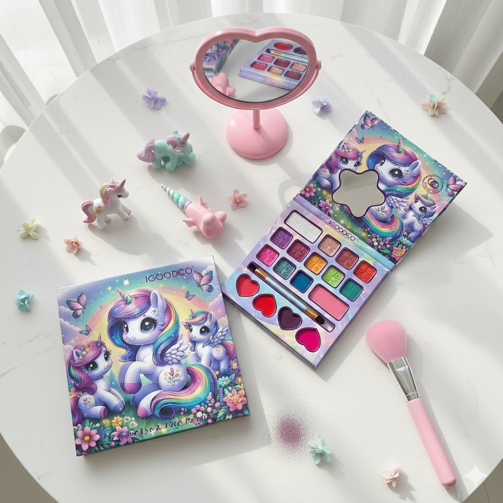 Baby Unicorn Beauty Makeup Set | Kid's Makeup Book/Combo