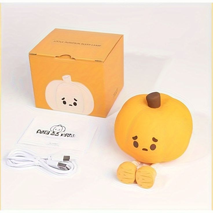 Pumpkin Silicone Touch Night Lamp