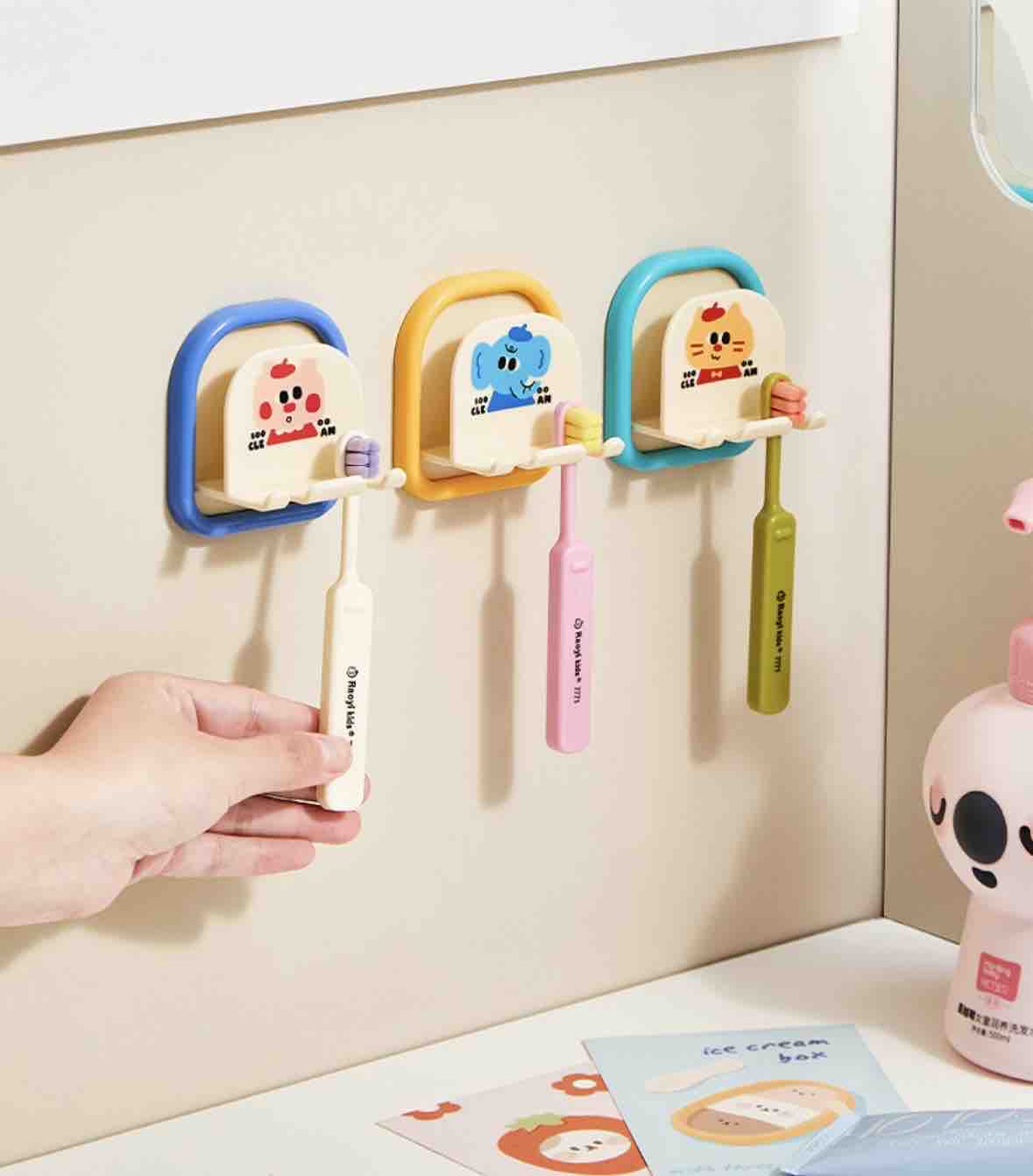 Cute Toothbrush/Sponge Holder
