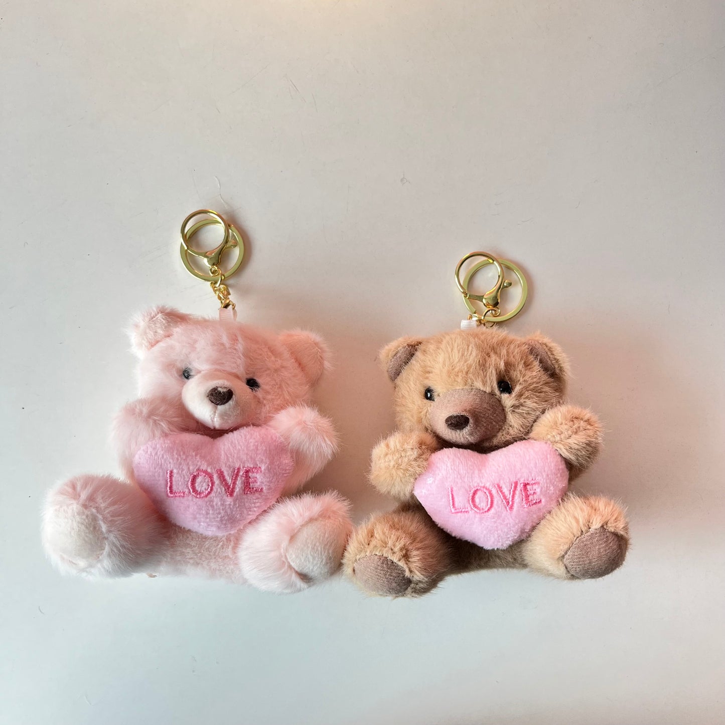 Love Teddy Plushie Keychain