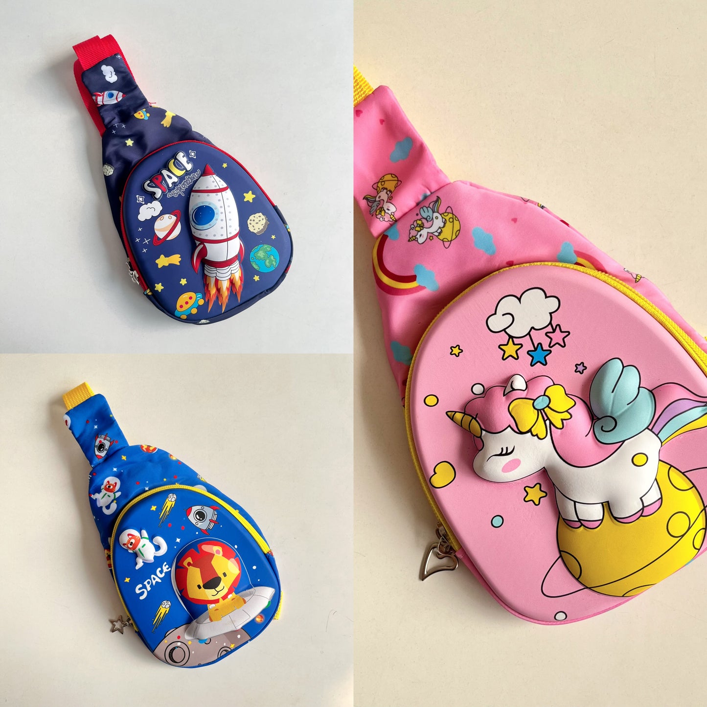 Kids 3D Crossbody Bag/Chest Bag