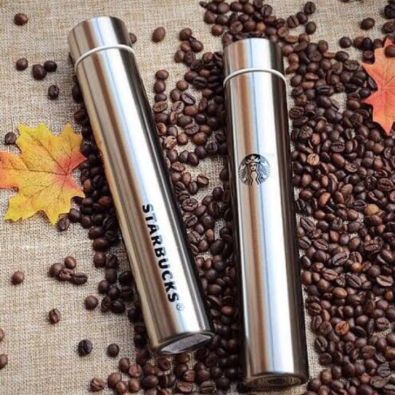 Starbucks Anti Wolf Insulated Slim Bottle/Travel Friendly Steel Bottle