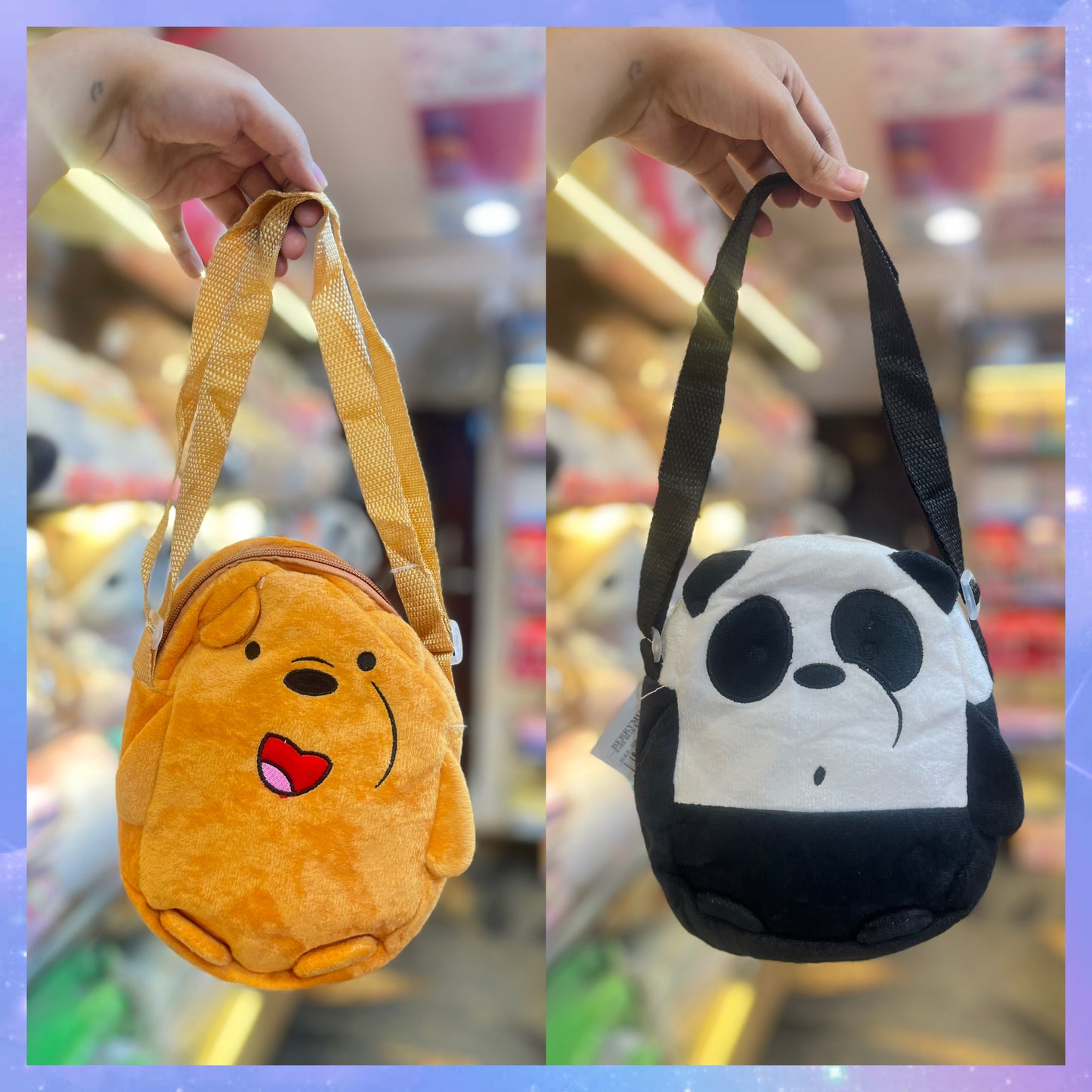 Bear Sling Plushie Bag