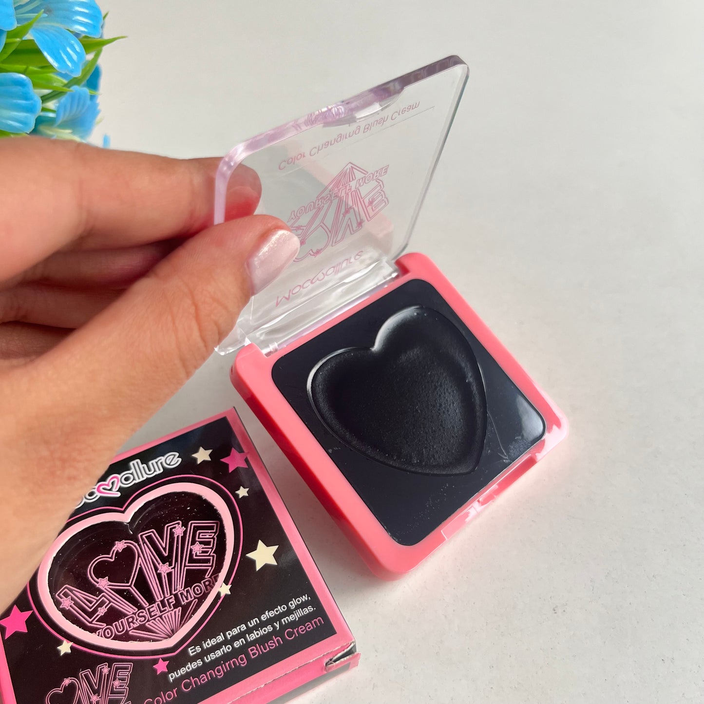 Love Color Changing Black Blush