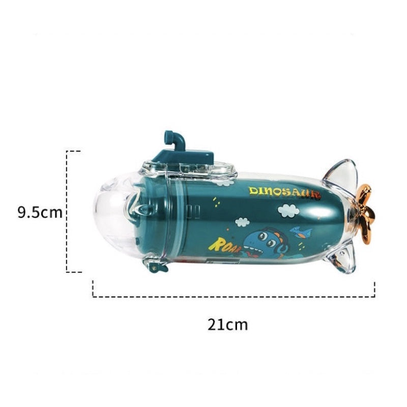 3D Submarine Insulated Steel Premium Kids Sipper/Bottle