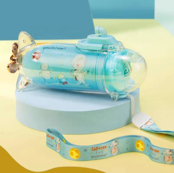 3D Submarine Insulated Steel Premium Kids Sipper/Bottle