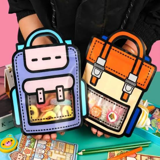 3D Candy/Gift Zip Lock Bag