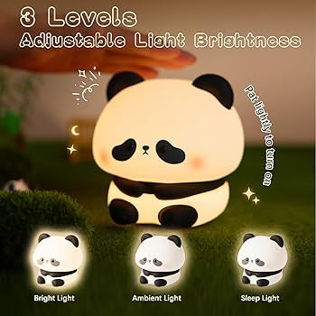 Innocent Panda Silicone Touch Lamp