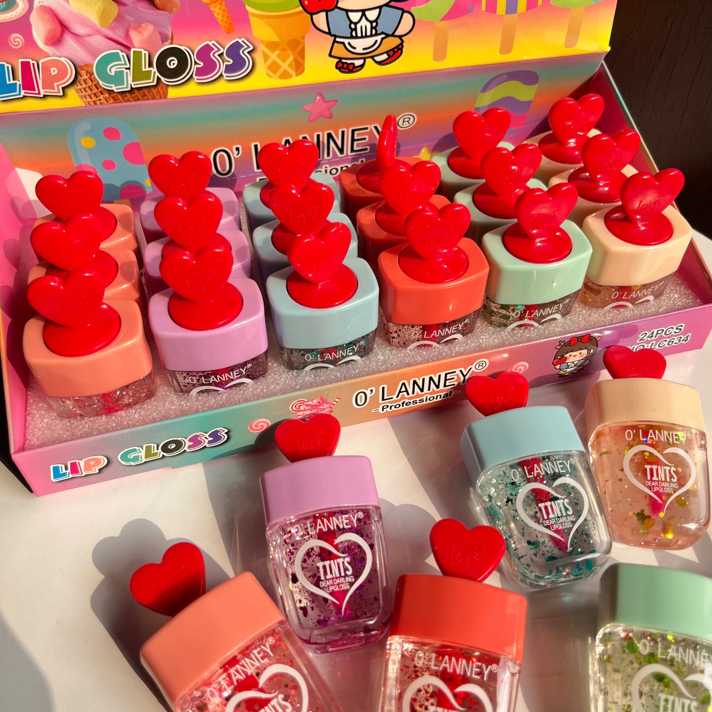 Heart Ice Cream Tinted Lipgloss | Limited Time Sale