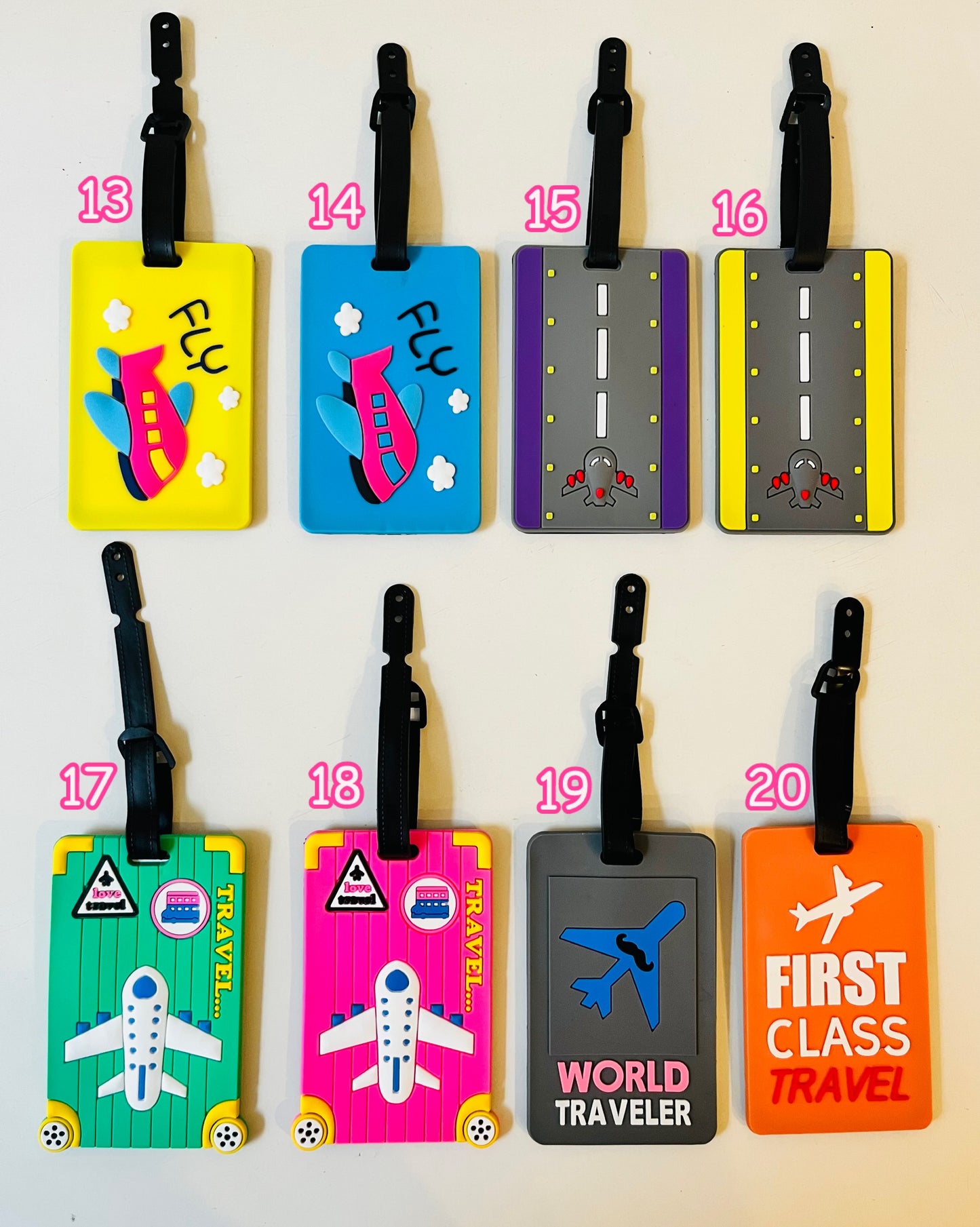 Silicone Bag Tag/Luggage Tag