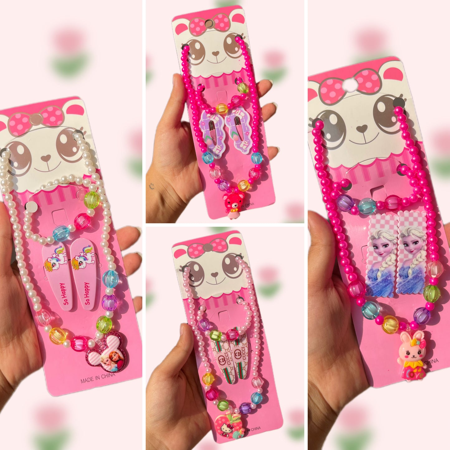 Kid’s Jewellery Combo | Kanjak Gift Set of 4 Pcs