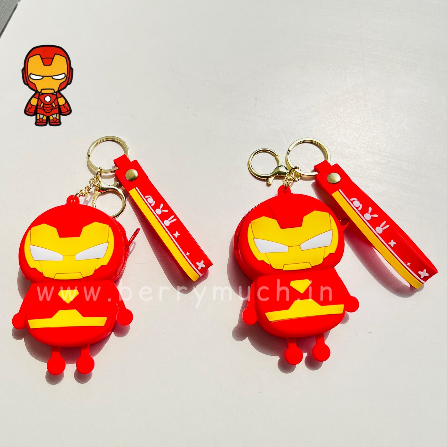 Ironman Silicone Pouch