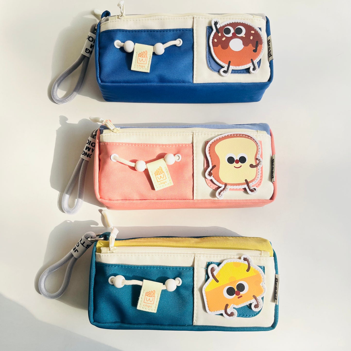 Cute Donut Cheese Bread Pouch
