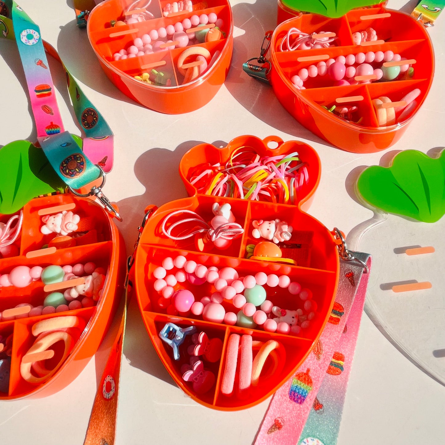 Carrot Kawaii Hair Accessories Combo
