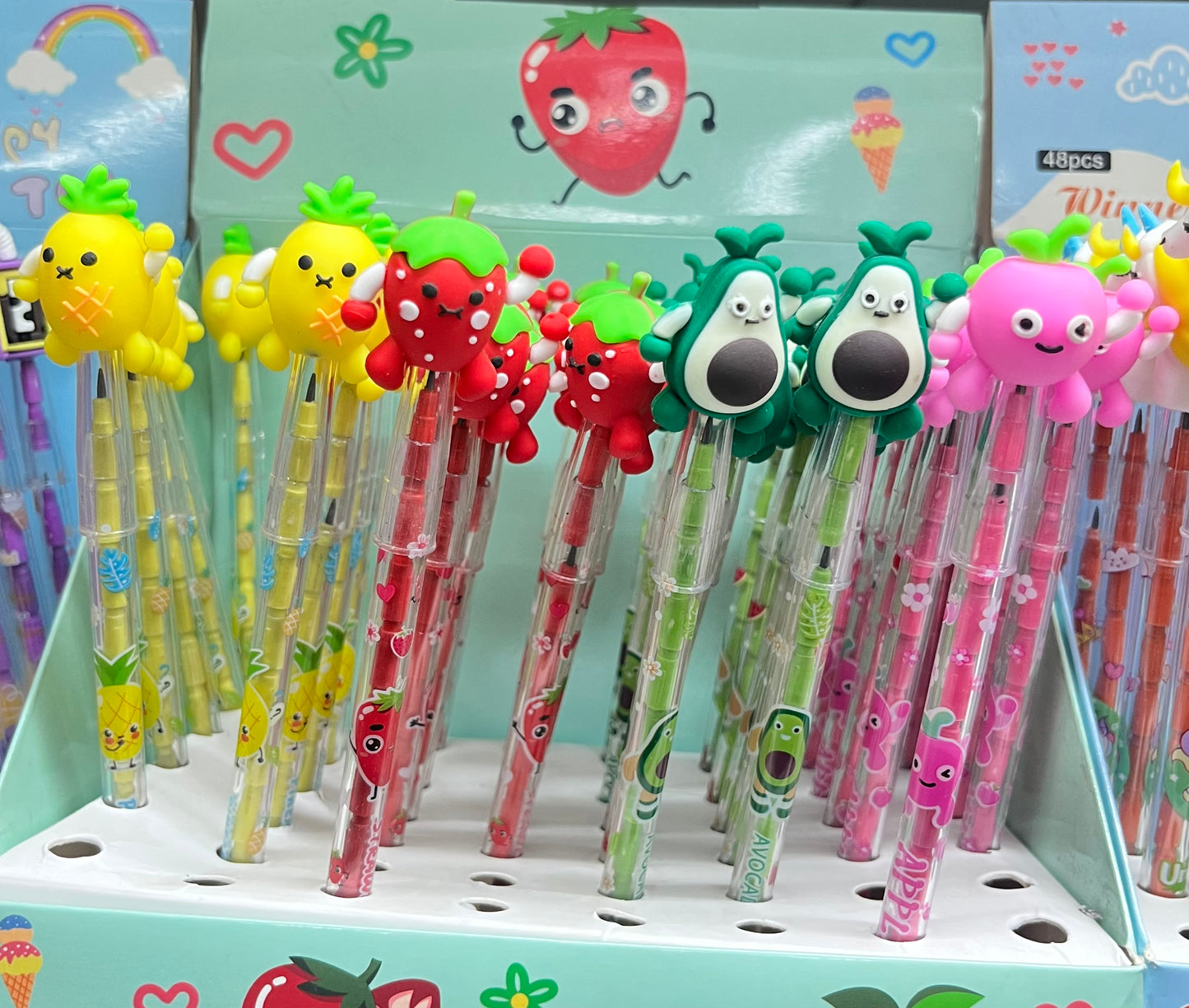 Fruit Pencils