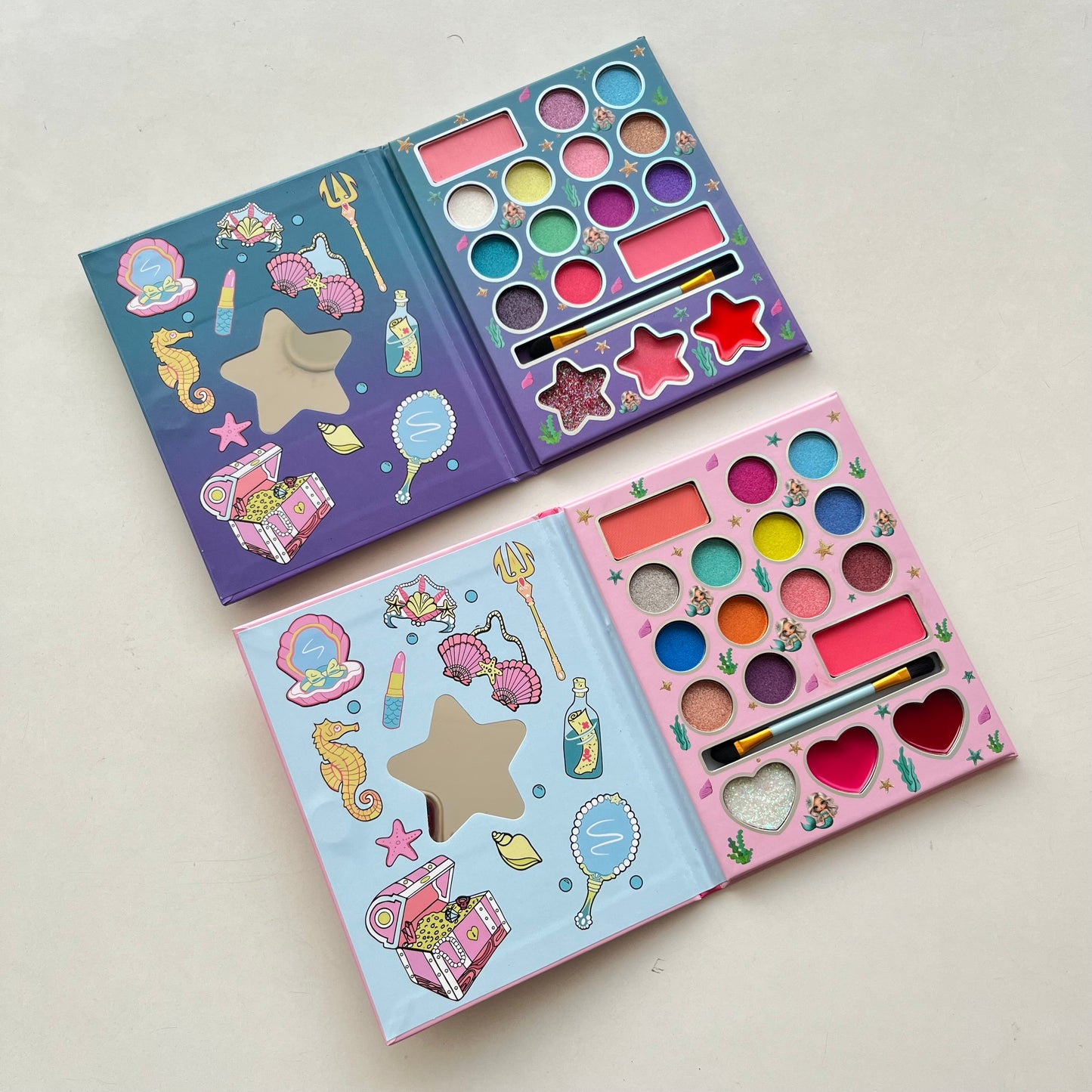 Baby Mermaid Beauty Makeup Set | Kid's Makeup Book/Combo