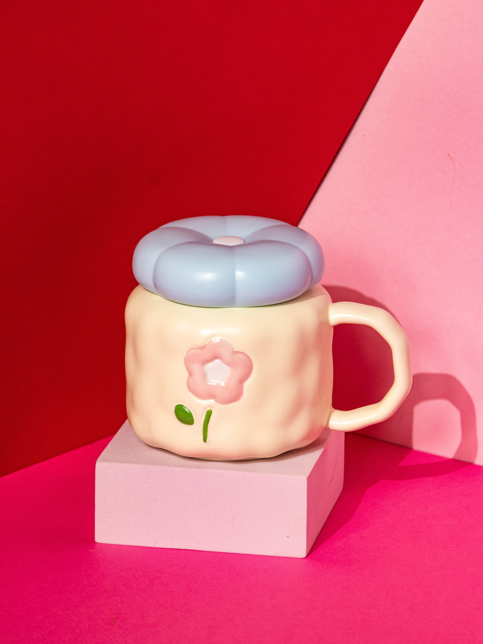 Pinteresty Aesthetic Flower Ceramic Mug