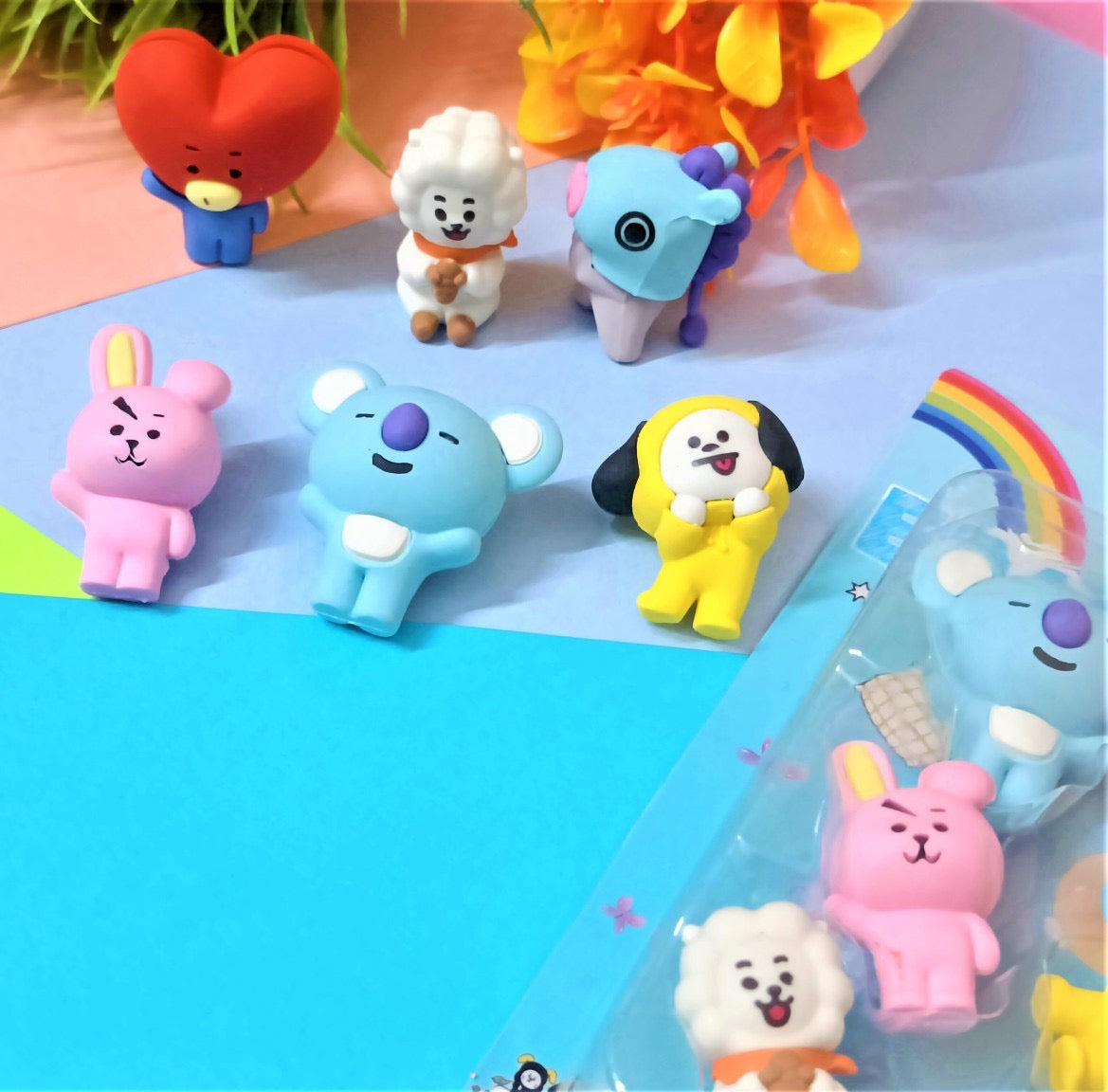BT21/BTS Eraser Pack