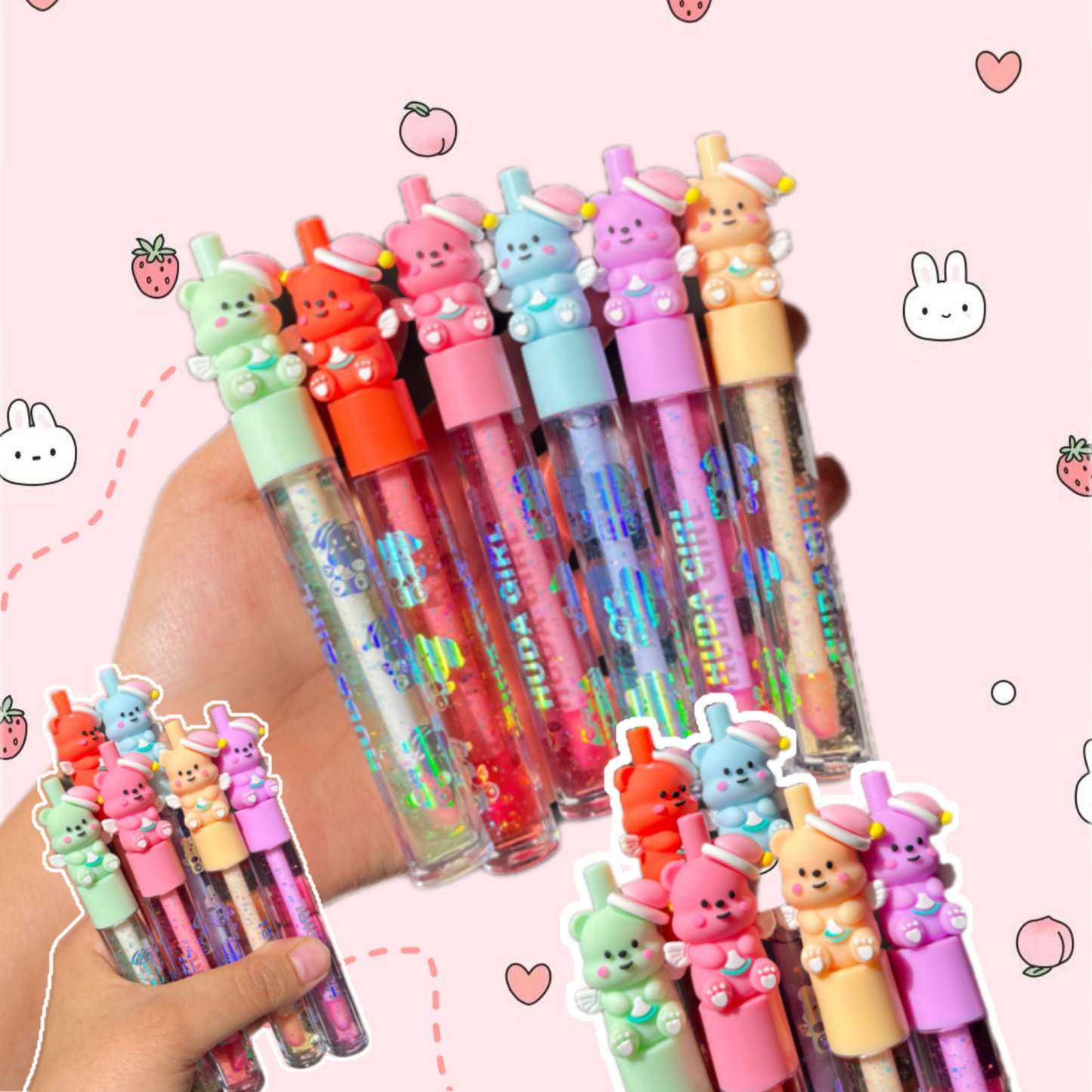 Kawaii Angel Teddy Lipgloss