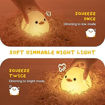 Dodo Duck Silicone Touch Lamp