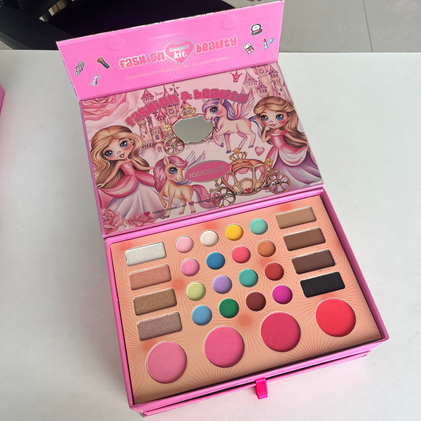 Unicorn Princess Beauty Makeup Set | Kid's Makeup Book/Combo
