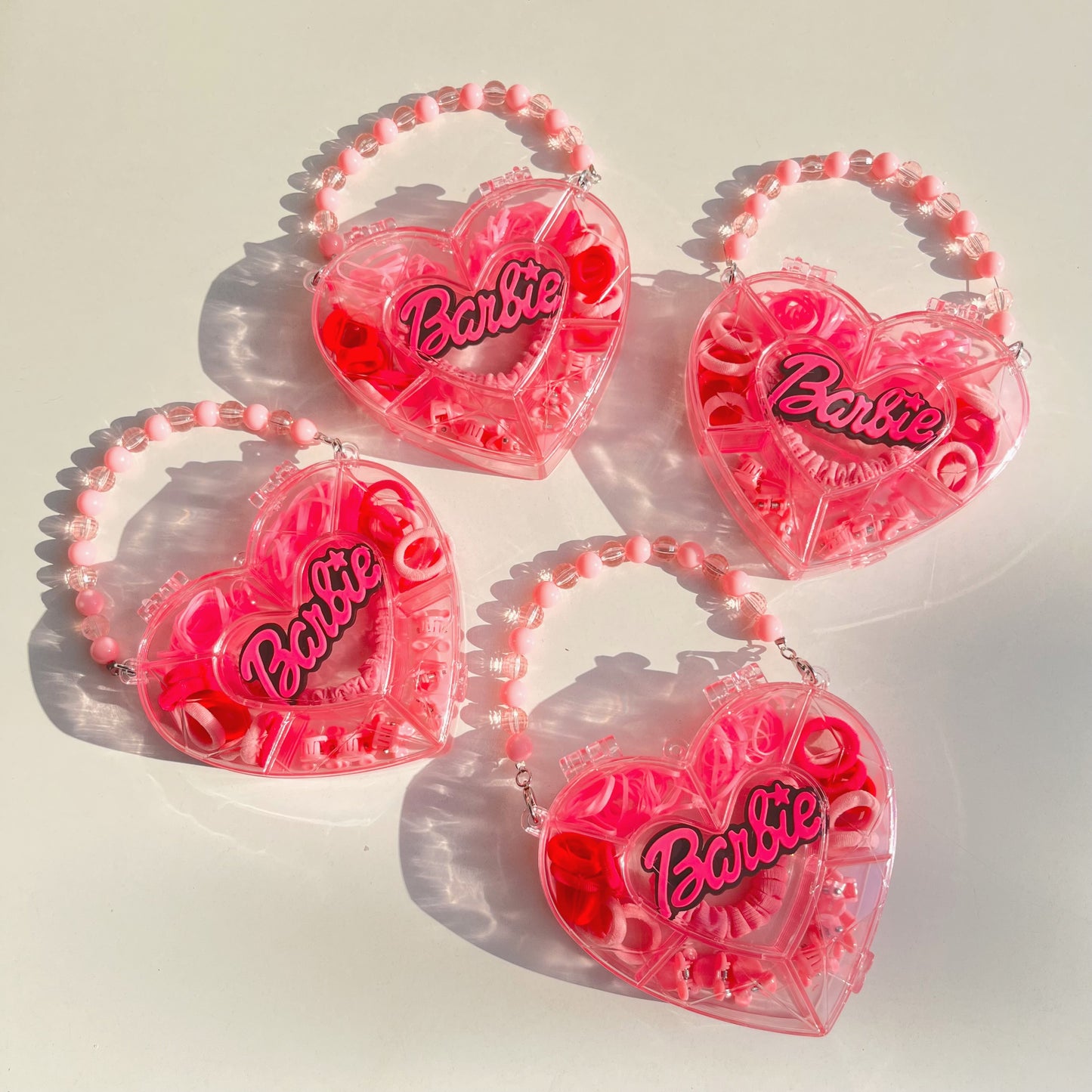 Barbie Heart Hair Accessories Combo