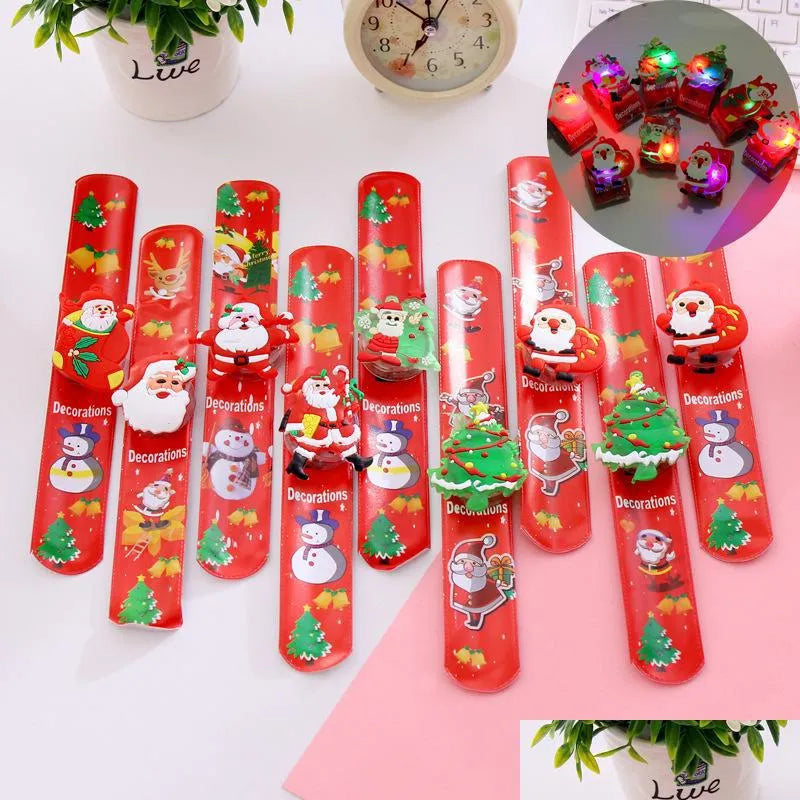 Christmas LED Kid's Slap Band