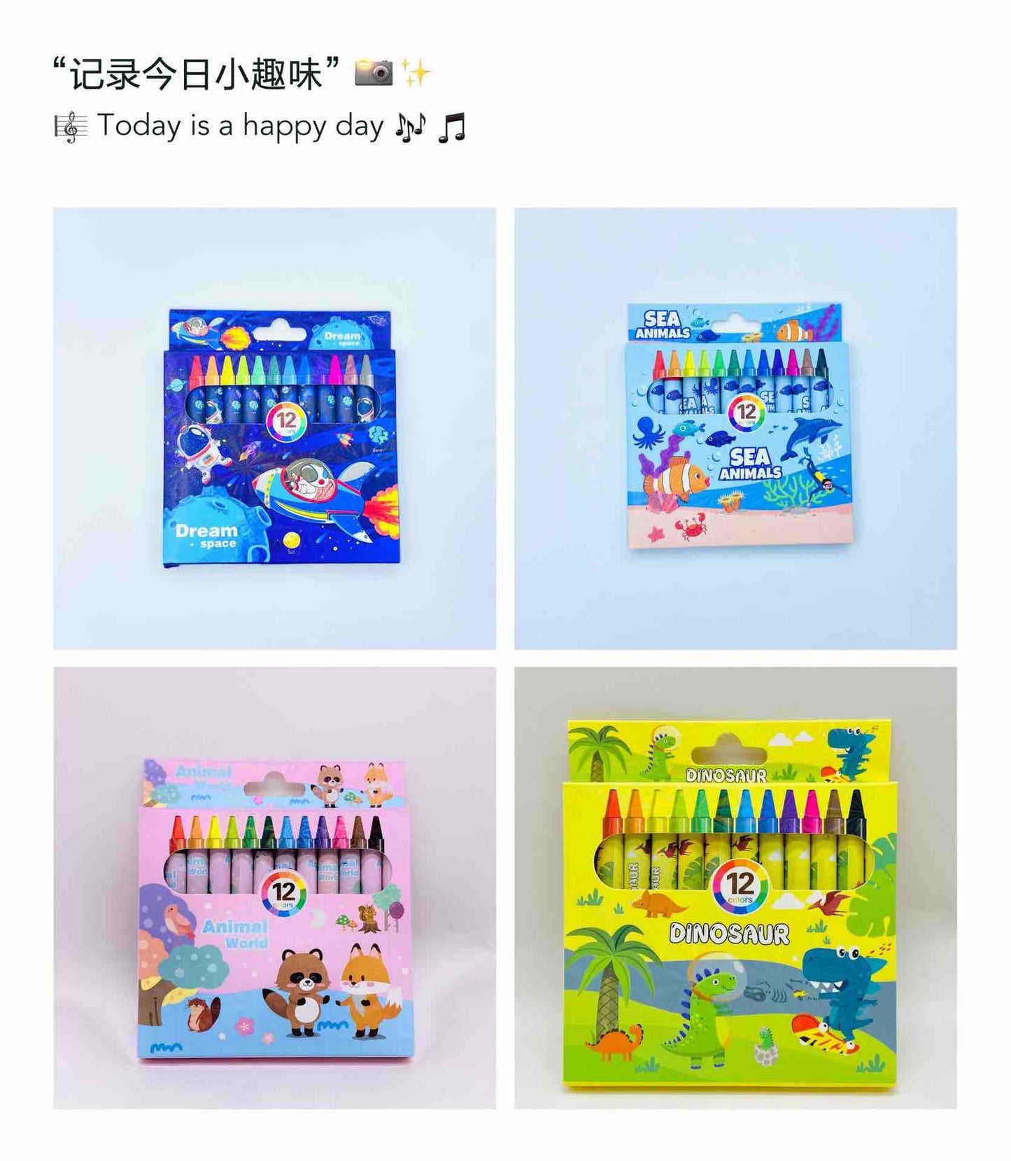 Character Crayons Pack|Kanjak Gift Option
