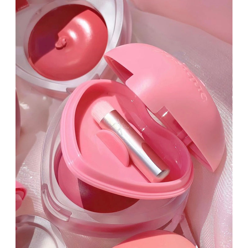 Heart Lip & Cheek Color Pot | Cutest Clay Pot
