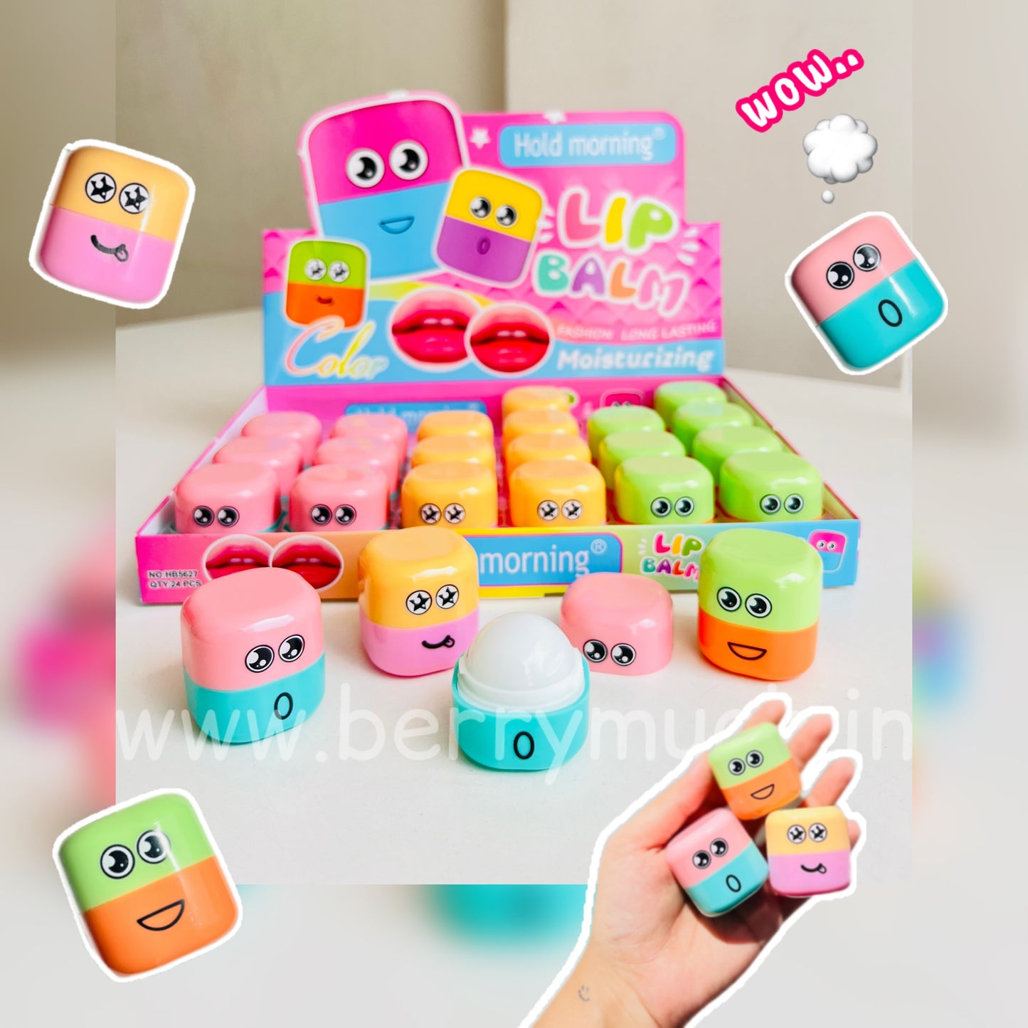 Cute Moody Lipbalm