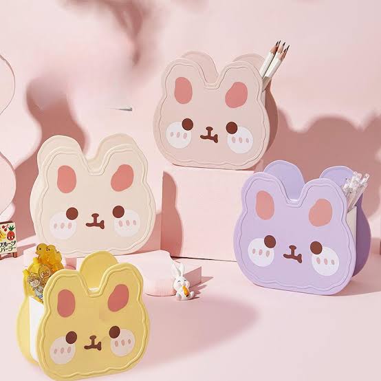 Kawaii Bunny Multipurpose Organiser & Pen Stand | Pinteresty Decor