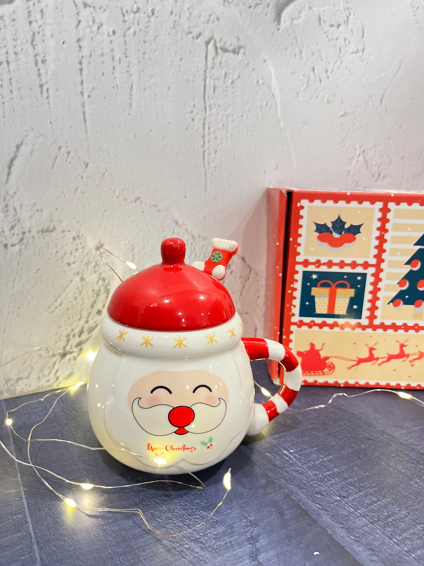 Christmas Ceramic Mug Hamper | Secret Santa Gift