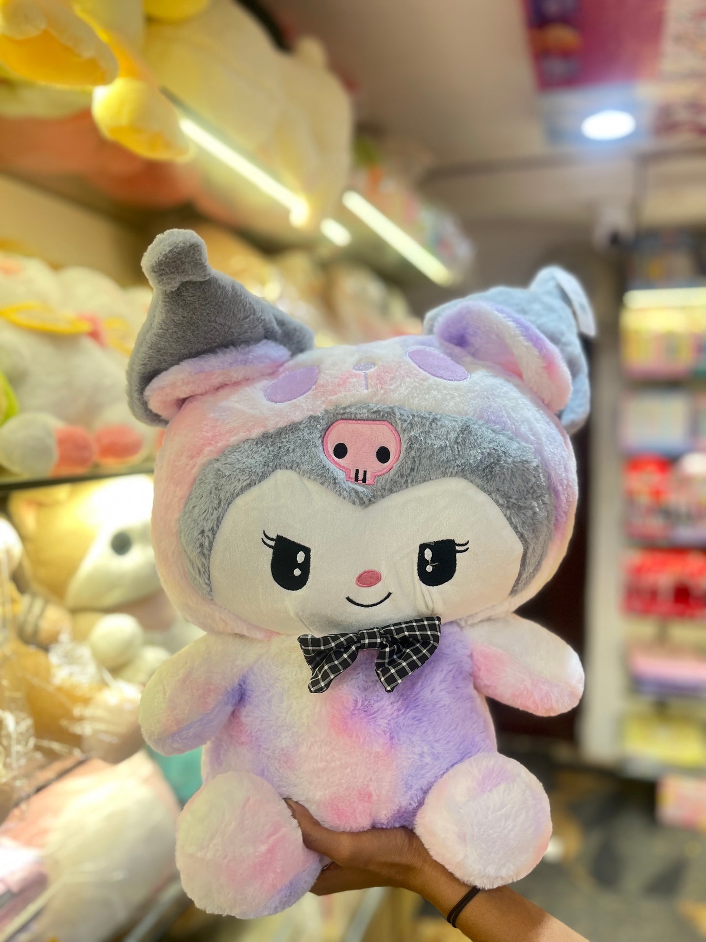 Sanrio Rainbow Kuromi Plushie/Soft Toy