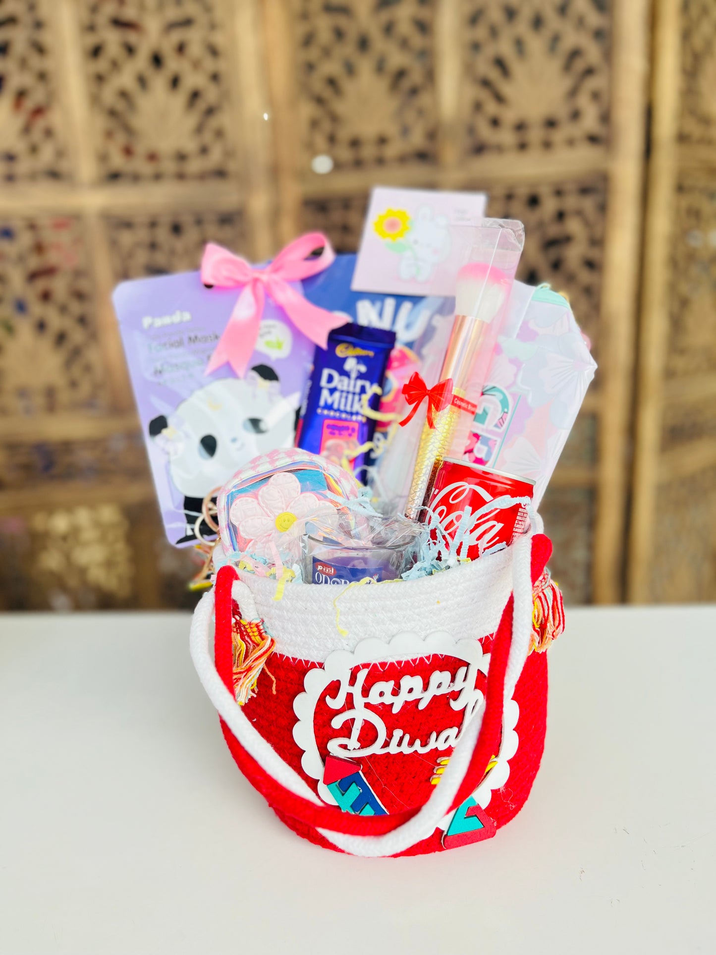 Cute Diwali Basket Hamper