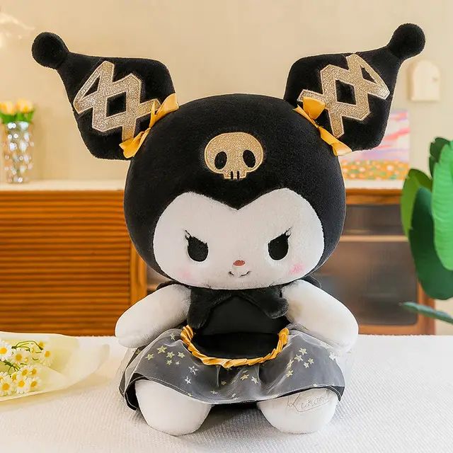 Black Gold Edition Kuromi Plushie/ Soft Toy
