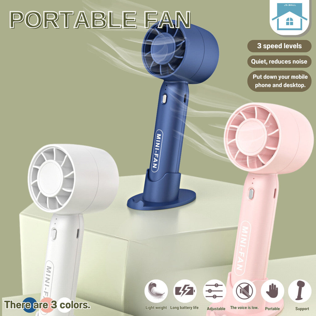 Portable USB Rechargeable Hand Fan