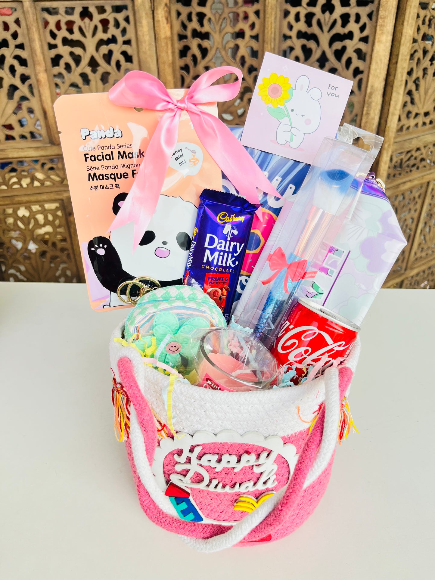 Cute Diwali Basket Hamper