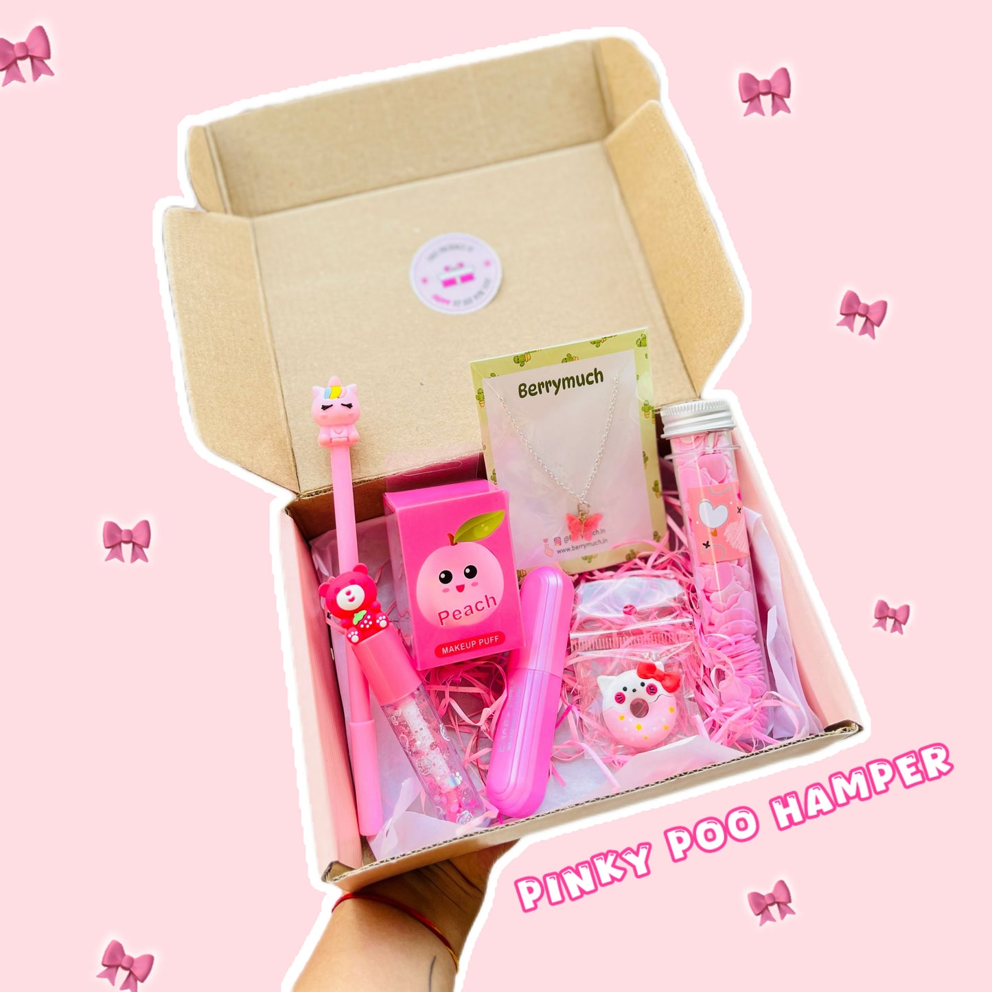 Pinky Poo Hamper