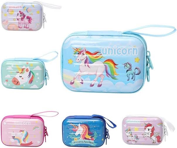 Unicorn Tin Coin Pouch/Multipurpose Utility Pouch