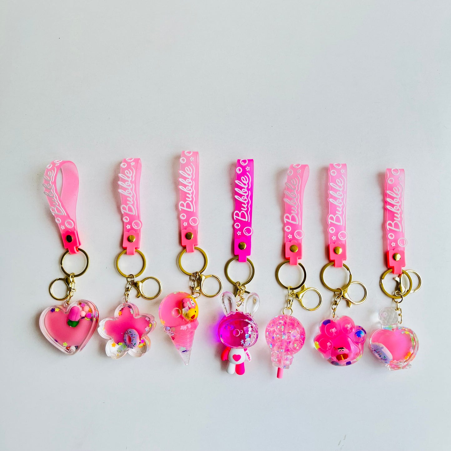 Pink Floating Water keychain | Buy 1 & Get 1 FREE