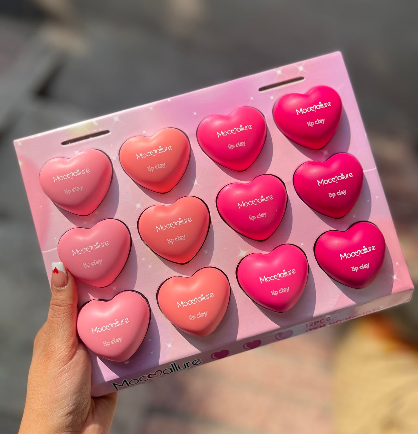 Heart Lip & Cheek Color Pot | Cutest Clay Pot