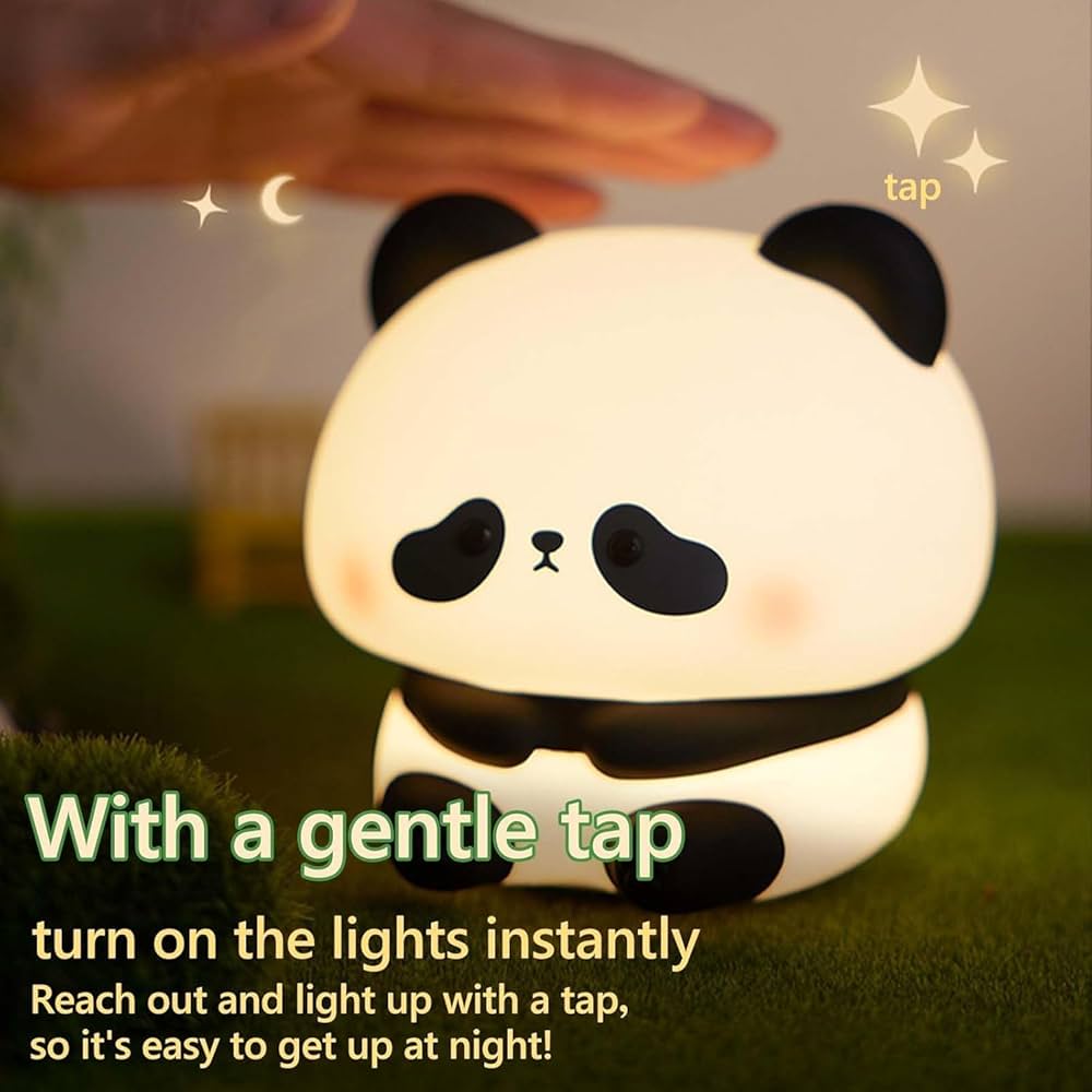 Innocent Panda Silicone Touch Lamp