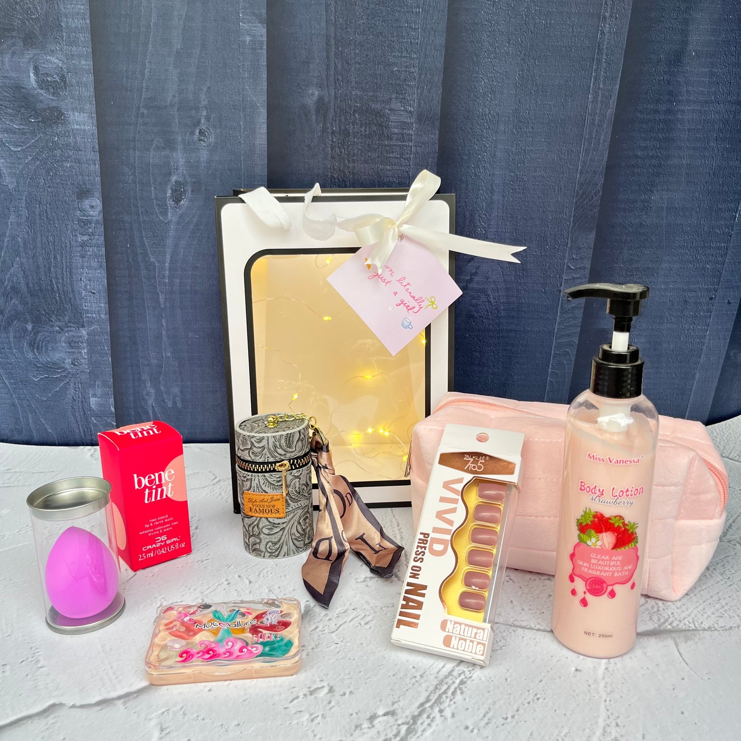 Aesthetic LED Goodie Bag | Cute Gift Hamper for Her
