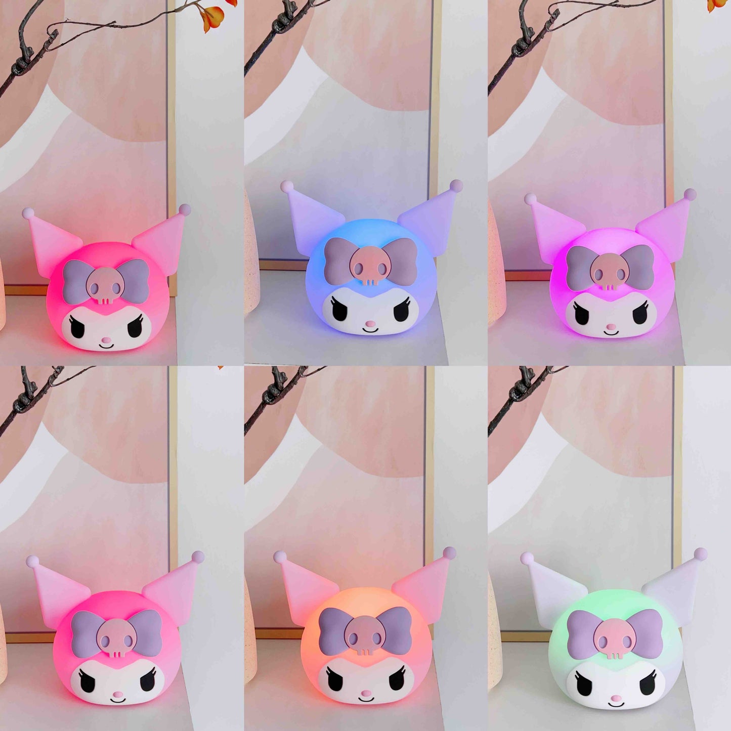 Kuromi Silicone Touch Lamp
