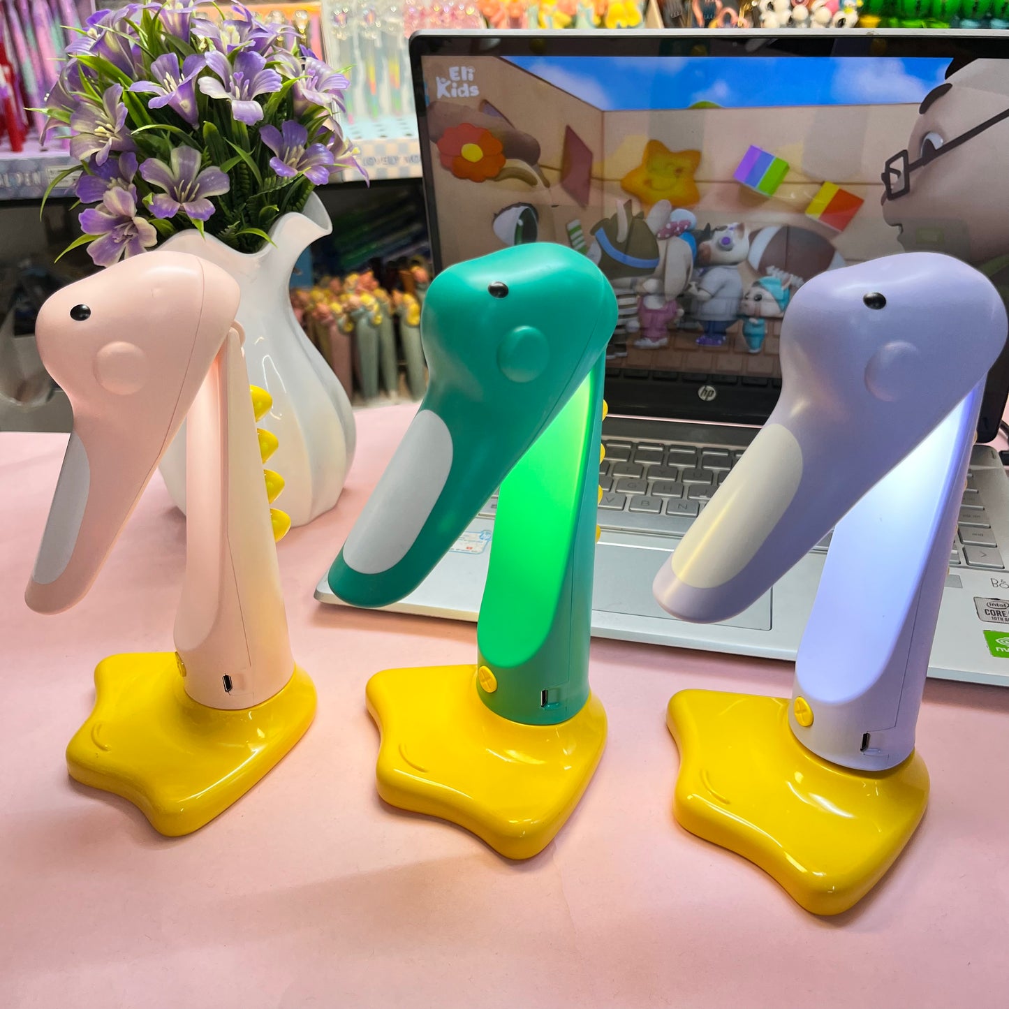 Dino Folding Lamp with Mobile Stand