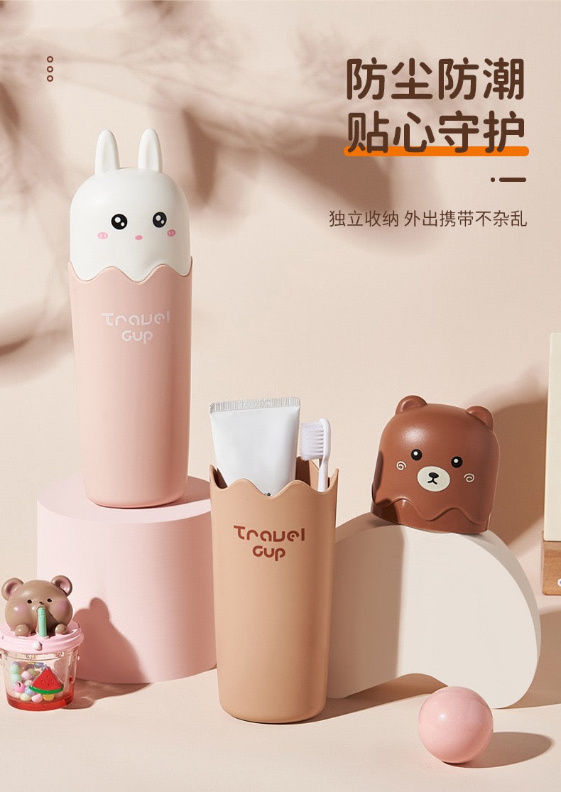 Kawaii Multipurpose Toothbrush Holder