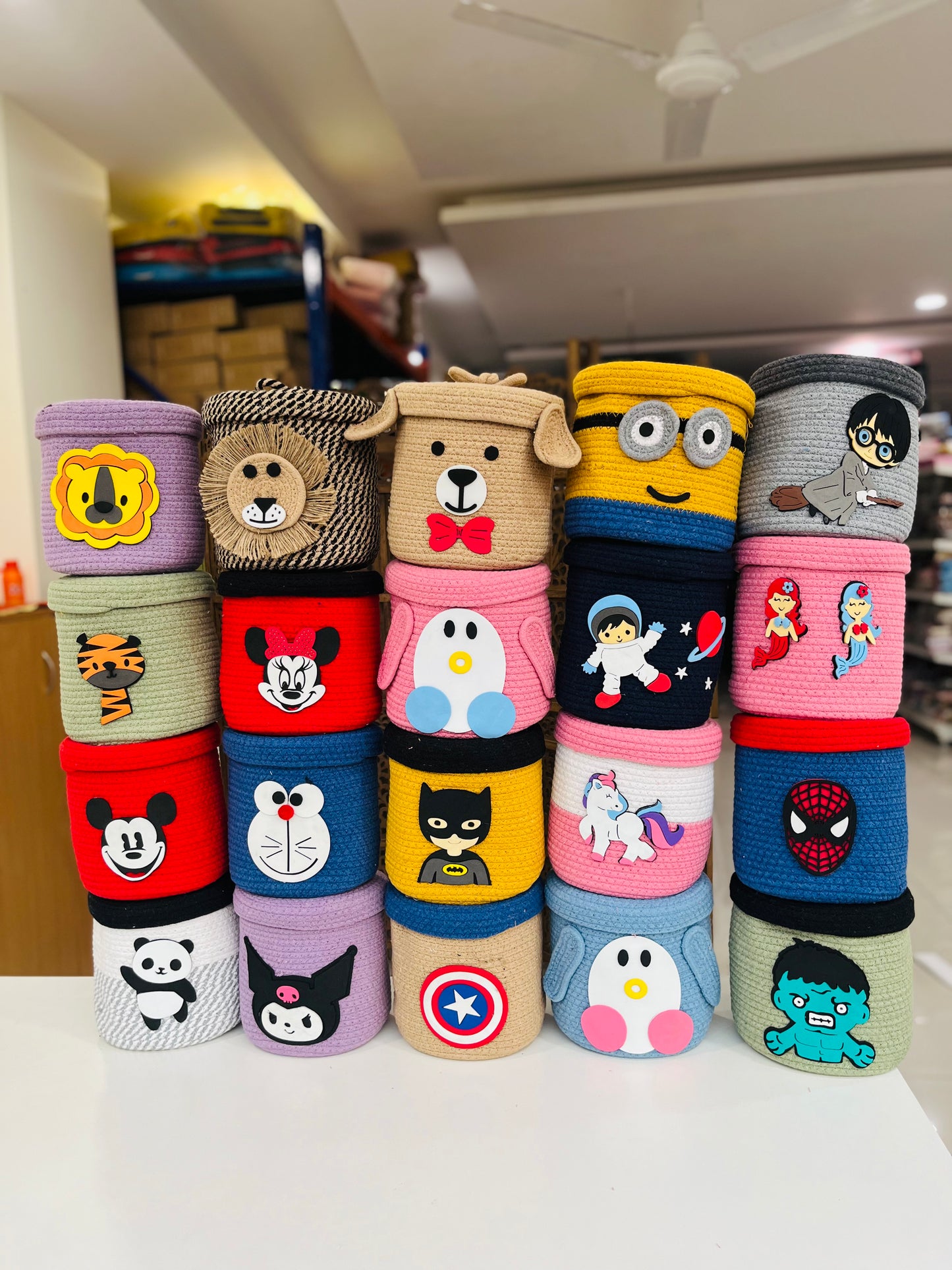 Character Jute Basket