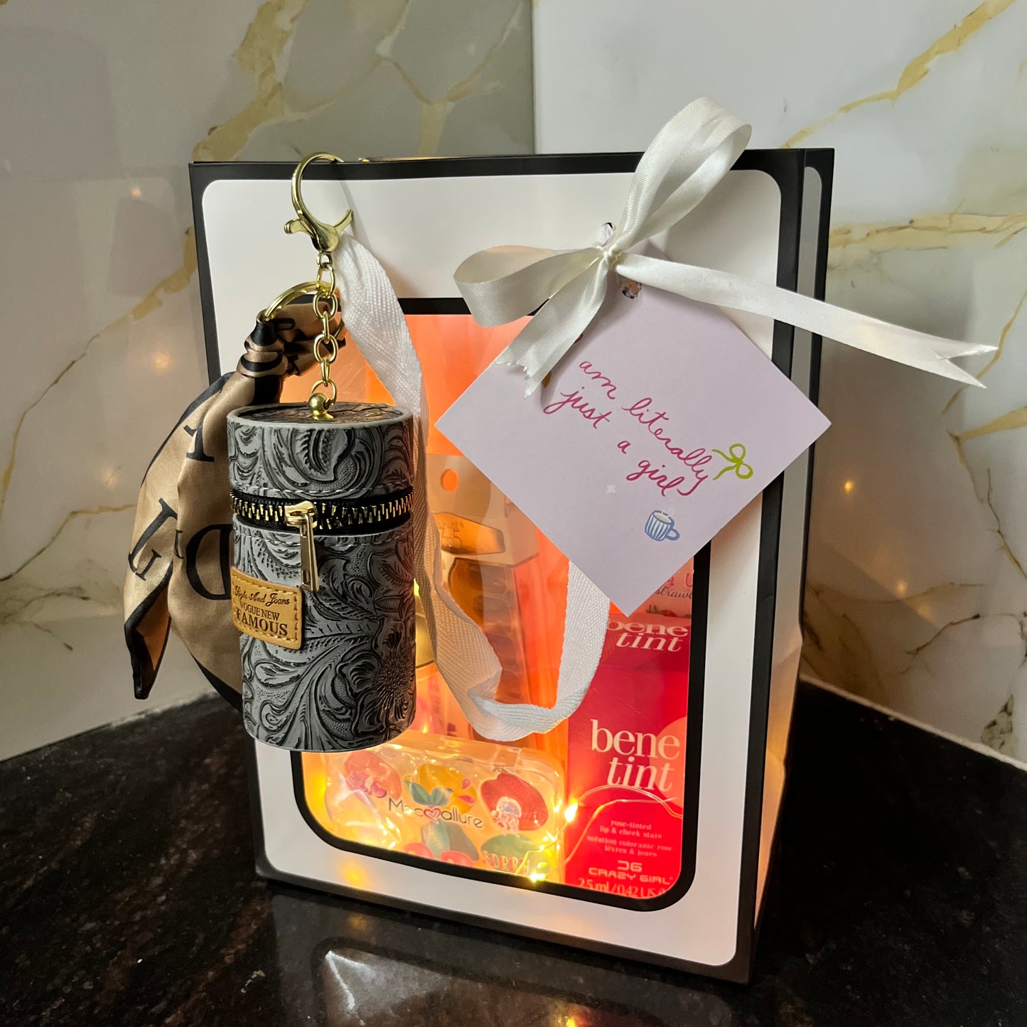 Aesthetic LED Goodie Bag | Cute Gift Hamper for Her
